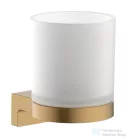 Hansgrohe ADDSTORIS S fali fogkefe tartó pohár, szálcsiszolt bronz 41769140