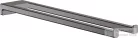 Hansgrohe ADDSTORIS 445 mm-es dupla törölközőtartó, szálcsiszolt fekete/króm 41770340