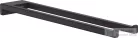 Hansgrohe ADDSTORIS 445 mm-es dupla törölközőtartó, matt fekete 41770670