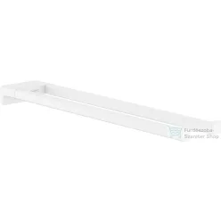   Hansgrohe ADDSTORIS 445 mm-es dupla törölközőtartó, matt fehér 41770700