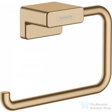   Hansgrohe ADDSTORIS wc papír tartó, szálcsiszolt bronz 41771140