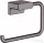 Hansgrohe ADDSTORIS wc papír tartó, szálcsiszolt fekete/króm 41771340