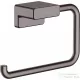 Hansgrohe ADDSTORIS wc papír tartó, szálcsiszolt fekete/króm 41771340