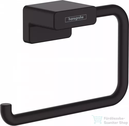 Hansgrohe ADDSTORIS wc papír tartó, matt fekete 41771670