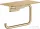 Hansgrohe ADDSTORIS polcos wc papír tartó, szálcsiszolt bronz 41772140