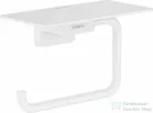 Hansgrohe ADDSTORIS polcos wc papír tartó, matt fehér 41772700