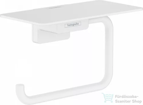 Hansgrohe ADDSTORIS polcos wc papír tartó, matt fehér 41772700