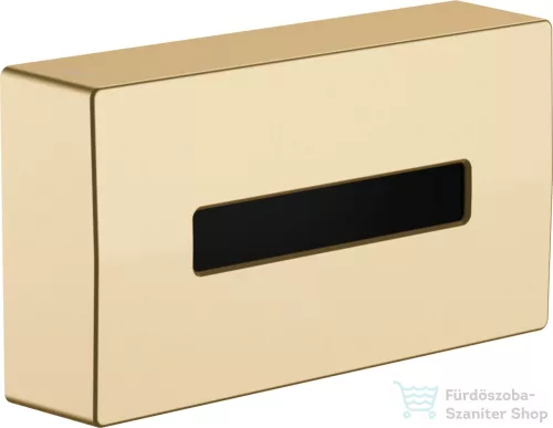 Hansgrohe ADDSTORIS papírzsebkendő adagoló, szálcsiszolt bronz 41774140
