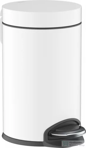 Hansgrohe ADDSTORIS pedálos szemetes, matt fehér 41775700