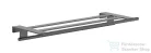 Hansgrohe ADDSTORIS S fali törölközőtartó polc, szálcsiszolt fekete króm 41781340