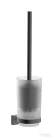 Hansgrohe ADDSTORIS S fali WC-kefe tartó, szálcsiszolt fekete króm 41782340