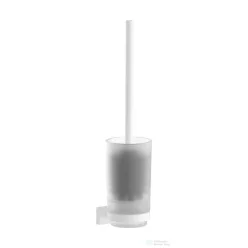   Hansgrohe ADDSTORIS S fali WC-kefe tartó, matt fehér 41782700