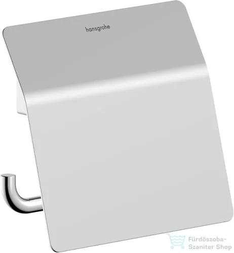 Hansgrohe ADDSTORIS S fedeles WC papír tartó, króm 41783000