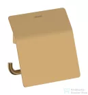 Hansgrohe ADDSTORIS S fedeles WC papír tartó, szálcsiszolt bronz 41783140