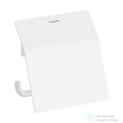   Hansgrohe ADDSTORIS S fedeles WC papír tartó, matt fehér 41783700