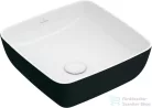 Villeroy & Boch Artis 41x41cm-es ráültethető mosdó Coal Black színben 4178 41 BCT8 ( 417841BCT8 )