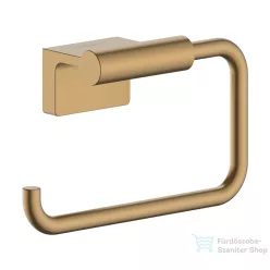   Hansgrohe ADDSTORIS S WC papír tartó, szálcsiszolt bronz 41788140