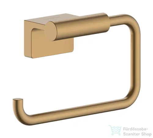 Hansgrohe ADDSTORIS S WC papír tartó, szálcsiszolt bronz 41788140
