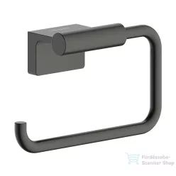   Hansgrohe ADDSTORIS S WC papír tartó, szálcsiszolt fekete króm 41788340