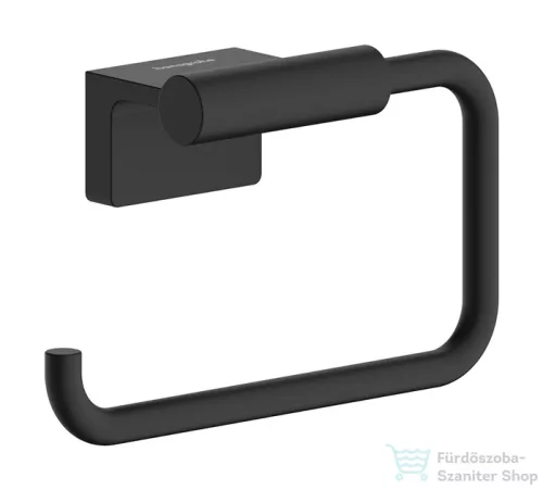 Hansgrohe ADDSTORIS S WC papír tartó, matt fekete 41788670
