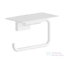   Hansgrohe ADDSTORIS S polcos WC papír tartó, matt fehér 41789700