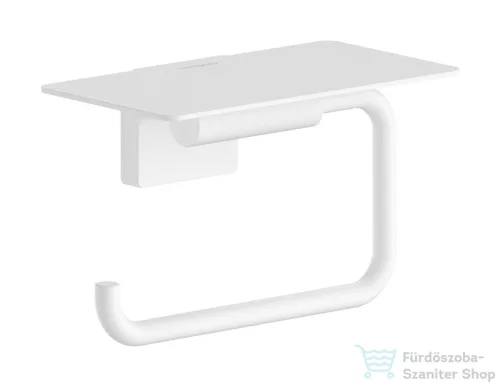 Hansgrohe ADDSTORIS S polcos WC papír tartó, matt fehér 41789700