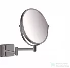 Hansgrohe ADDSTORIS fali kozmetikai tükrör, szálcsiszolt fekete/króm 41791340