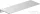 Hansgrohe ADDSTORIS 40 cm-es fali polc, króm 41794000