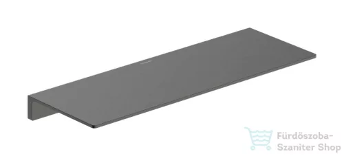 Hansgrohe ADDSTORIS 40 cm-es fali polc, szálcsiszolt fekete króm 41794340
