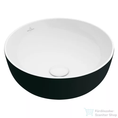 Villeroy & Boch Artis 43cm ráültethető mosdó Coal Black színben 4179 43 BCT8 ( 417943BCT8 )