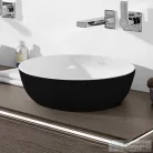 Villeroy & Boch Artis 43cm ráültethető mosdó Coal Black színben 4179 43 BCT8 ( 417943BCT8 )