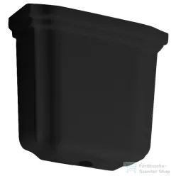   Sapho KERASAN WALDORF fali tartály, 40x36x14cm, matt fekete (418031)