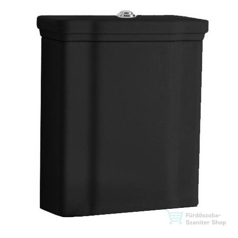 Sapho KERASAN WALDORF kombi WC tartály, 40x46x14cm, matt fekete (418131)