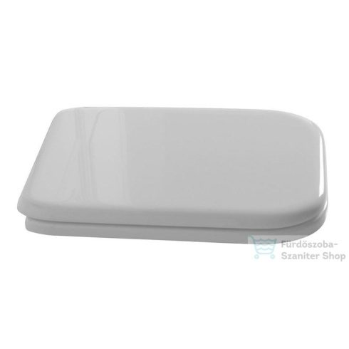 Sapho WALDORF WC ülőke Soft Close, fehér/króm pánt, polyester 418801