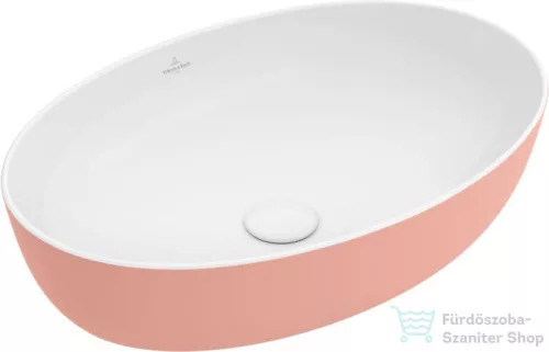 Villeroy & Boch Artis 61x41cm-es ráültethető mosdó Powder színben 4198 61 BCT0 ( 419861BCT0 )