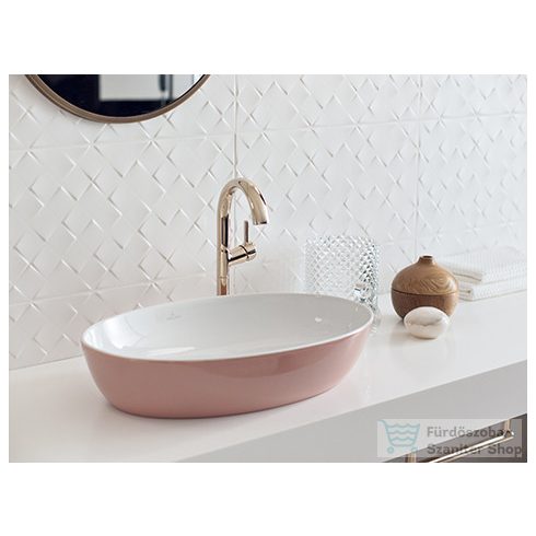 Villeroy & Boch Artis 61x41cm-es ráültethető mosdó Powder színben 4198 61 BCT0 ( 419861BCT0 )