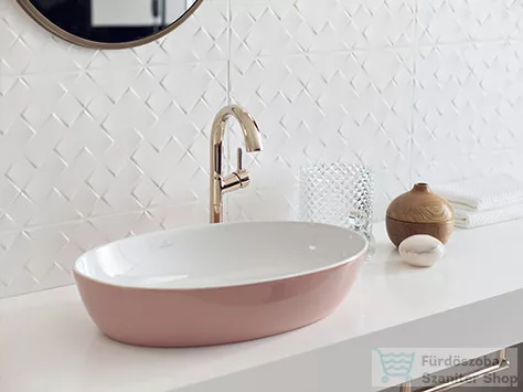 Villeroy & Boch Artis 61x41cm-es ráültethető mosdó Powder színben 4198 61 BCT0 ( 419861BCT0 )