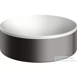   Hansgrohe AXOR SUITE 30 cm-es pultra ültethető mosdó csaplyuk nélkül,matt fehér/polírozott fekete króm 42000330