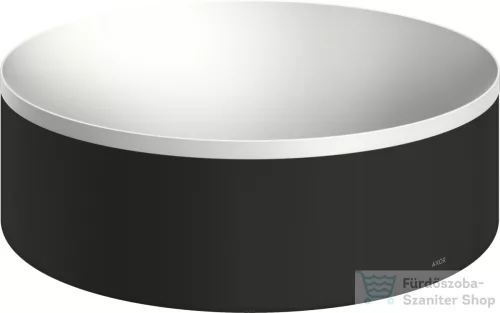Hansgrohe AXOR SUITE 30 cm-es pultra ültethető mosdó csaplyuk nélkül,matt fehér/matt fekete 42000670