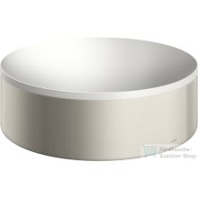   Hansgrohe AXOR SUITE 30 cm-es pultra ültethető mosdó csaplyuk nélkül,matt fehér/rozsdamentes acél hatású 42000800