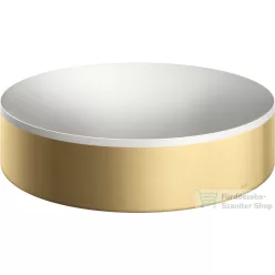   Hansgrohe AXOR SUITE 40 cm-es pultra ültethető mosdó csaplyuk nélkül,matt fehér/szálcsiszolt arany hatású 42001250