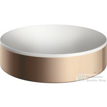   Hansgrohe AXOR SUITE 40 cm-es pultra ültethető mosdó csaplyuk nélkül,matt fehér/polírozott vörös arany hatású 42001300