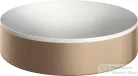 Hansgrohe AXOR SUITE 40 cm-es pultra ültethető mosdó csaplyuk nélkül,matt fehér/szálcsiszolt vörös arany hatású 42001310