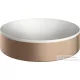 Hansgrohe AXOR SUITE 40 cm-es pultra ültethető mosdó csaplyuk nélkül,matt fehér/szálcsiszolt vörös arany hatású 42001310