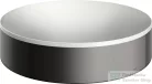 Hansgrohe AXOR SUITE 40 cm-es pultra ültethető mosdó csaplyuk nélkül,matt fehér/polírozott fekete króm 42001330