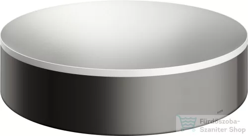 Hansgrohe AXOR SUITE 40 cm-es pultra ültethető mosdó csaplyuk nélkül,matt fehér/polírozott fekete króm 42001330
