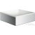 Hansgrohe AXOR SUITE 28,5x28,5 cm-es pultra ültethető mosdó csaplyuk nélkül,matt fehér/króm 42002000