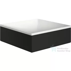   Hansgrohe AXOR SUITE 28,5x28,5 cm-es pultra ültethető mosdó csaplyuk nélkül,matt fehér/matt fekete 42002670