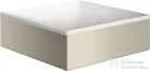 Hansgrohe AXOR SUITE 28,5x28,5 cm-es pultra ültethető mosdó csaplyuk nélkül,matt fehér/szálcsiszolt nikkel 42002820