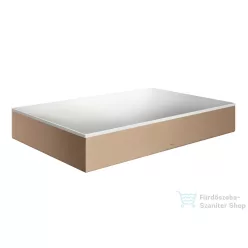   Hansgrohe AXOR SUITE 60x40 cm-es pultra ültethető mosdó csaplyuk nélkül,matt fehér/szálcsiszolt vörös arany hatású 42004310